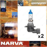 Narva Hb3 Performance Globe 12V 60W Plus 100 P20D 48343BL 2 x Blister Pack of 1