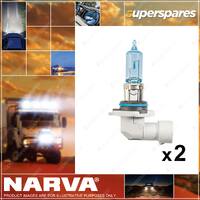 Narva 12V Hb3 60W Arctic Plus 50 Halogen Headlight Globes 2 x Blister Pack of 1