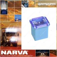 Narva Brand 20 Amp Blue LJC Fusible Link Electrical - Box Pack of 10