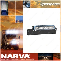 Narva 10" EX2 Light Bar Licence Plate Single Row LED Driving light with 8 LEDs