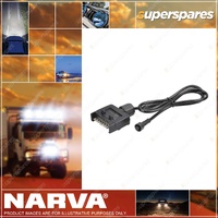 Narva 7 Pin Flat Trailer Plug with 1M Lead and WaterProof Connector