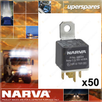 Narva Brand CHANGE-OVER 12 Volt 5 Pin Relay with Resistor 40 / 30A Bulk 50