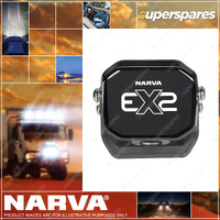 Narva LED Side Marker Lamp Red/Amber W/ Black Deflector Base & 0.5M Cable Mdl 64