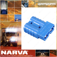 Narva Heavy-Duty Battery Connector - Blue Keyed To Prevent Accidental Connection