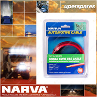 Narva 2M Single Cole Red Battery & Starter Cable - 8 B&S Automative Cable