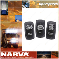 Narva Switch Cover Actuator Panel Winch Power / Winch In-Out / Off Road Lights