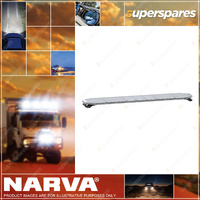 Narva 12 / 24V "Eurotech" 1.68M 66" Light Bar - Amber With Clear Lens