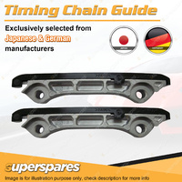 2x Superspares Timing Chain Guide for Toyota Landcruiser VDJ76 VDJ78 VDJ79 TCD54