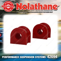 Nolathane Rear Sway bar - mount bushing for Jeep Wrangler IV JL 2.2 3.6 19mm