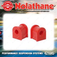 Nolathane Rear Sway Bar Mount Bushing Kit 16mm for Toyota Window XV20 96-01