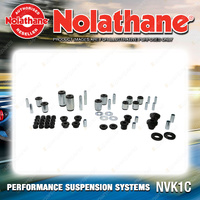 Nolathane Front and Rear Essential Vehicle Kit for Holden Calais VK VL VN 84-91