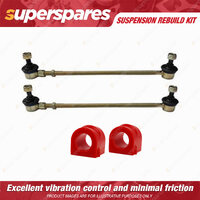 Front Sway Bar Link + 24mm Sway Mount Bushes kit for HOLDEN ADVENTRA VY VZ