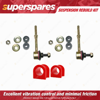 Front Sway Bar Link + 28mm Sway Mount Bushes Rebuild kit for NISSAN PULSAR N14