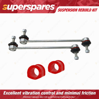 Front Sway Bar Link + 23mm Sway Mount Bushes kit for SUZUKI LIANA RH416 RH418