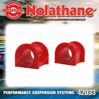 Nolathane Front Sway bar mount bushing for Holden Rodeo TFR Premium Quality