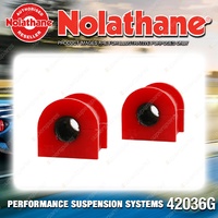 Nolathane Rear Sway bar mount bushing 14mm for Holden Commodore VT VX VU VY VZ