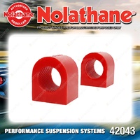 Nolathane Rear Sway bar mount bush 22mm for HSV Commodore Group A VL VN VN VP VG