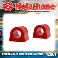 Nolathane Front Sway bar mount bushing 20mm for Jaguar XJ MK1-MK3 XJS XJSC X27