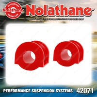 Nolathane Front Sway bar mount bushing 21mm for Mazda RX2 RX3 MK1 RX4 RX5 MK2