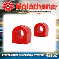 Nolathane Rear Sway bar mount bushing for Nissan Bluebird U12 Stanza U12