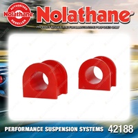 Nolathane Rear Sway bar mount bushing for Mazda 323 BG Familia BG