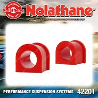 Nolathane Front Sway bar mount bushing for Mazda 323 BG Familia BG