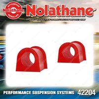 Nolathane Front Sway bar mount bush 20mm for Mitsubishi Verada KE KF KH KJ KL KW