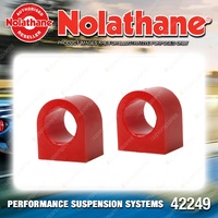 Nolathane Front Sway bar mount bushing for HSV Astra SV 1800 LD 9/1988-8/1989