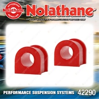 Nolathane Rear Sway bar inner mount bush for Subaru Leone L Series Vortex