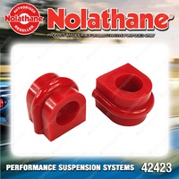 Nolathane Front Sway bar mount bush 23mm for Nissan Pathfinder R50 Patrol GU Y61