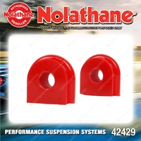 Nolathane Front Sway bar mount bush 15mm for Nissan Pathfinder R50 Patrol GU Y61