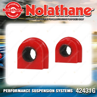 Nolathane Front Sway bar mount bush 20mm for Nissan Pathfinder R50 Patrol GU Y61