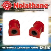 Nolathane Front Sway bar mount bushing 19mm for Nissan Patrol GQ Y60 87-97