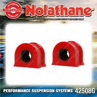 Nolathane Front Sway bar mount bushing 23mm for Holden Commodore VE VF