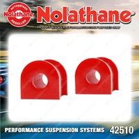 Nolathane Rear Sway bar mount bushing 14mm for Holden Commodore VE VF