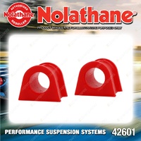 Nolathane Rear Sway bar mount bush 24mm for Mitsubishi Pajero NM NP NS NT NW NX