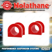 Nolathane Front Sway bar mount bushing 27mm for Isuzu D-MAX TFR TFS MU UCS UES