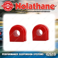 Nolathane Rear Sway bar mount bush 19mm for Volkswagen Eos MK1 1F Tiguan MK1 5N