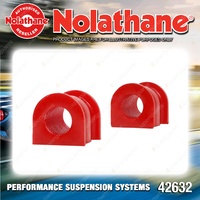 Nolathane Rear Sway bar mount bushing 18mm for Honda Accord CL CM CN CP CU