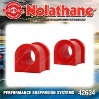 Nolathane Front Sway bar mount bushing for Mazda 323 BJ Familia BJ