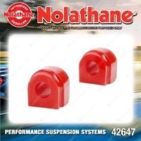 Nolathane Rear Sway bar mount bushing 20mm for Audi A3 S3 MK2 8P TT MK2 8J Q3 8U