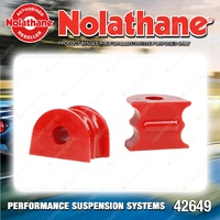 Nolathane Rear Sway bar mount bushing for Mercedes-Benz X-Class X470