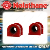 Nolathane Front Sway bar mount bushing 18mm for Ford Maverick DA Premium Quality