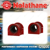 Nolathane Front Sway bar mount bushing 20mm for Ford Maverick DA Premium Quality