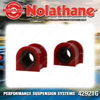 Nolathane Rear Sway bar mount bush for Toyota FJ Cruiser GSJ10 Fortuner GUN156