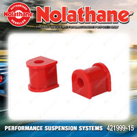 Nolathane Front Sway bar mount bushing 15mm for Ford Maverick DA 87-93