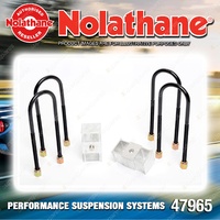 Nolathane Rear Lowering block kit 2.0" for Isuzu Rodeo KB KBD TFR TFS 4CYL