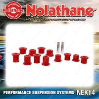 Nolathane Rear Spring kit for Mazda BT-50 UN 4CYL 11/2006-10/2011