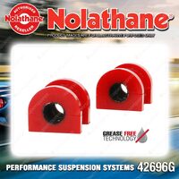 Nolathane Rear Sway Bar Mount Bushing for Ford Maverick DA Wagon 1988-1994