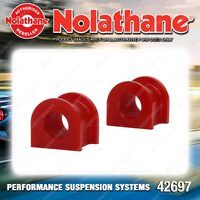 Nolathane Front Sway Bar Mount Bushing for Ford Telstar AR AS AT AV 93-92